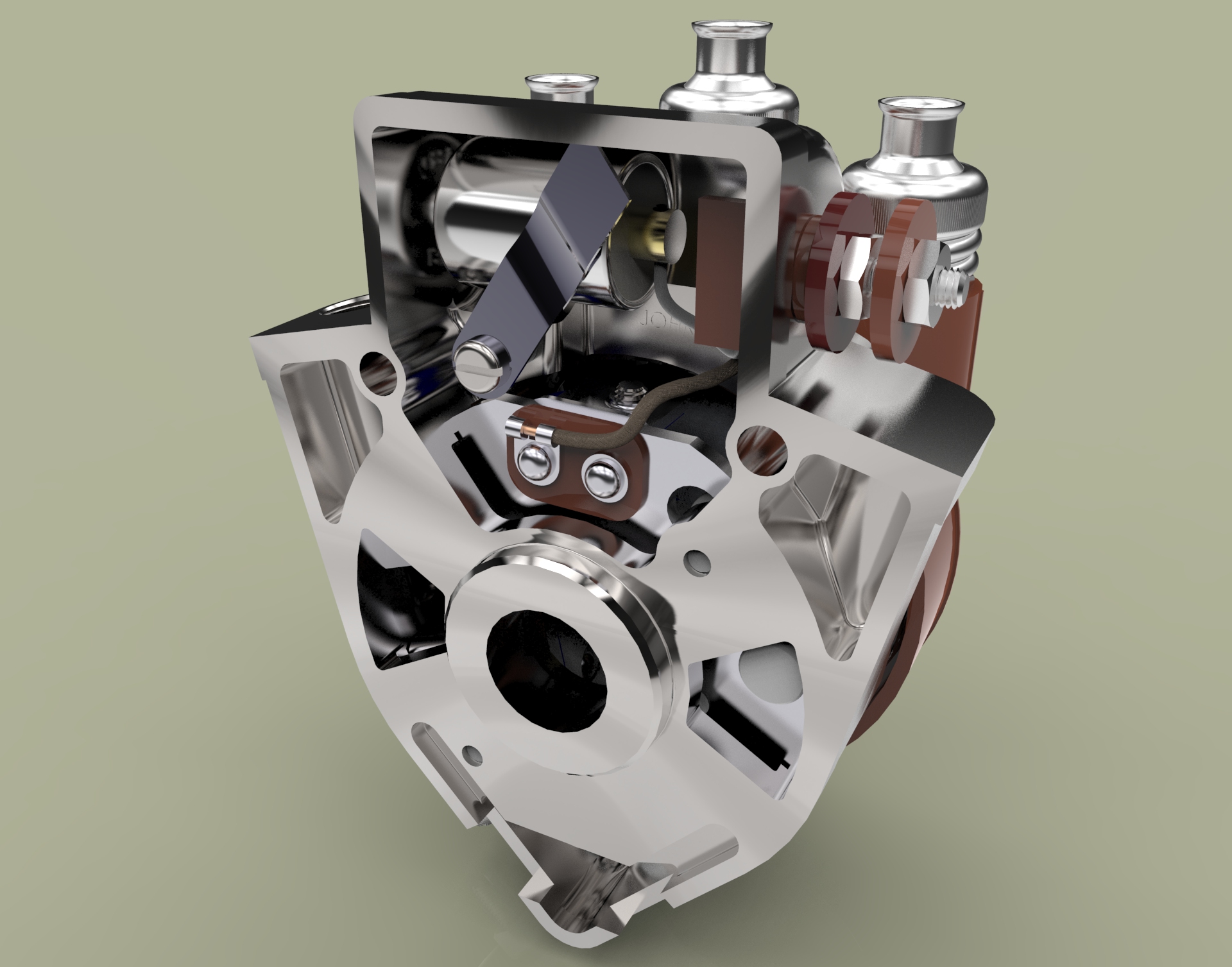 摩托车分配器总成